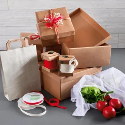 Umweltfreundliches Ringelband 10 Mm 100 M Rot