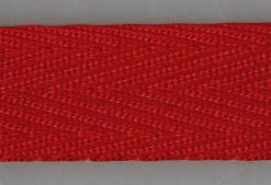 Umweltfreundliches Stoffband Aus Recyceltem Material 15 Mm 25 M Rot