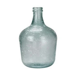 Vintage Glasflasche Ballon-Vase 42 X 27 Cm