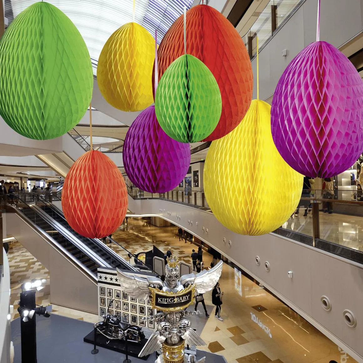 Wabenei Orange, 50 Cm