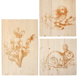 Wandbild-Set Brandmalerei