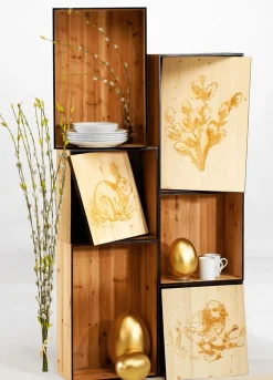 Wandbild-Set Brandmalerei