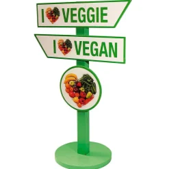 Wegweiser "Veggie & Vegan" 80 Cm Hoch