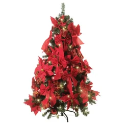 Weihnachtsbaum Geschmückt Mit LED, 210 Cm