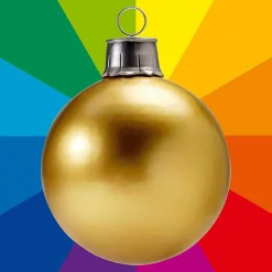 Weihnachtskugel 70 Cm Ø, Wunschfarbe