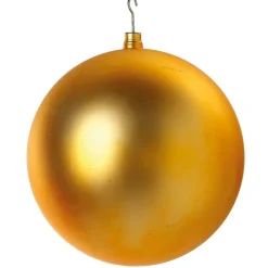 Weihnachtskugel XXL Gold Matt, 50 Cm