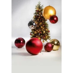 Weihnachtskugel XXL Gold Matt, 50 Cm