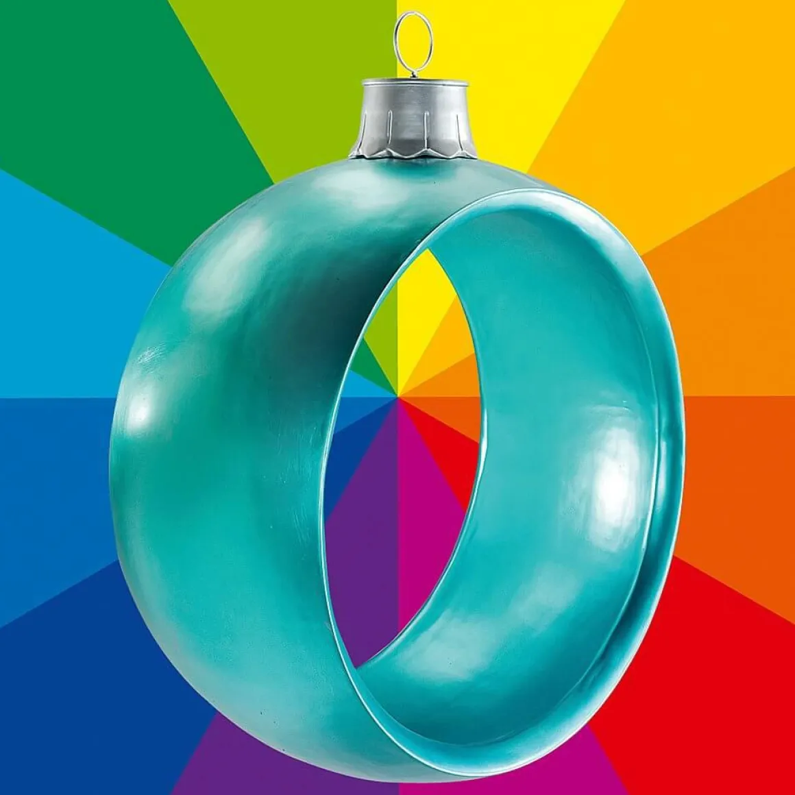 Weihnachtskugel-Ring 110 Cm, Wunschfarbe