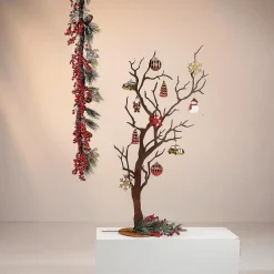 Weihnachtskugel-Set Rot 25 Stück 8 Cm Ø