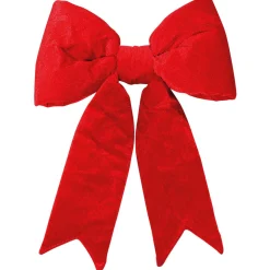Weihnachts-Schleife Samt Rot 40 Cm Lang