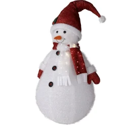 XL Schneeman Aus Polyester 120 Cm