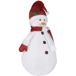 XL Schneeman Aus Polyester 120 Cm