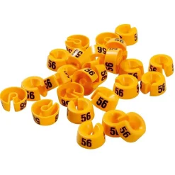 Zahlenreiter, Dunkelgelb Größe 56