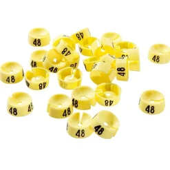 Zahlenreiter, Hellgelb Größe 48
