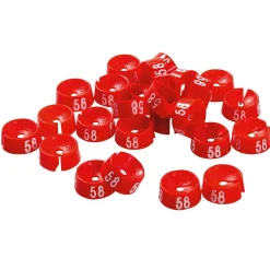 Zahlenreiter, Rot Größe 58